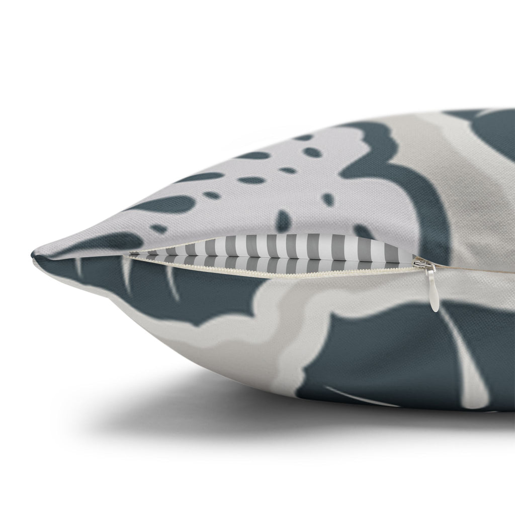 Kissenbezug Ansicht eines verdeckten Reissverschlusses.